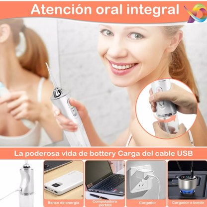 🦷💦 Irrigador Bucal Eléctrico | Limpieza Dental Profesional en Casa