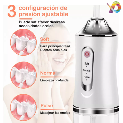 🦷💦 Irrigador Bucal Eléctrico | Limpieza Dental Profesional en Casa