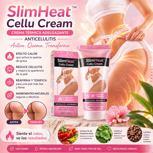 Crema Adelgazante SlimHeat™